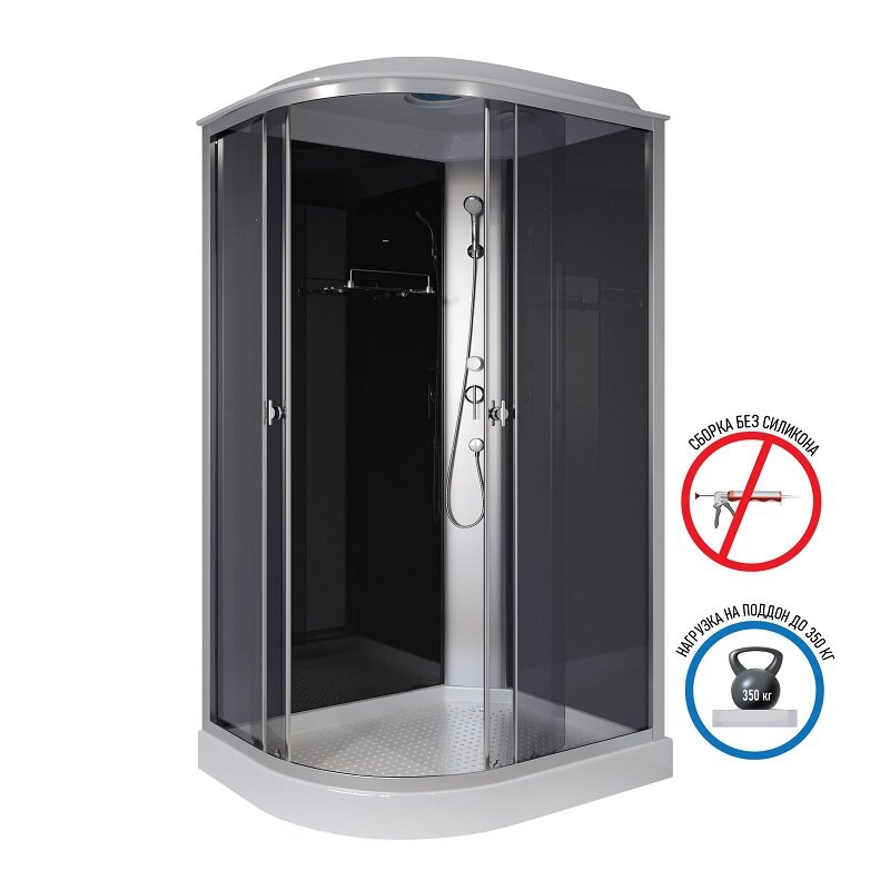 Душевая кабина Niagara Eco E120/80/13L/TN