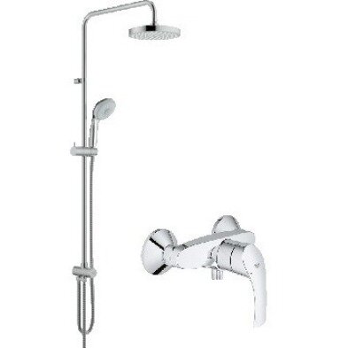 Душевая система Grohe Eurosmart 124410 New Tempesta 200