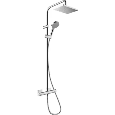 Душевая система Hansgrohe Vernis Shape Showerpipe 230 1jet EcoSmart с термостатом