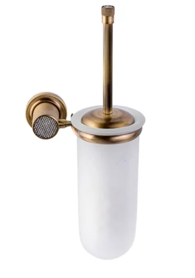 Ершик для унитаза Boheme Royal Cristal 10933-BR-B настенный