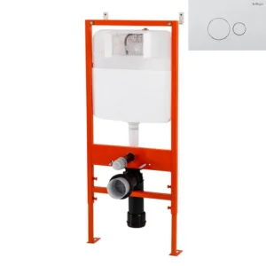 Инсталляция BelBagno BB026/BB082BL для подвесного унитаза с клавишей смыва