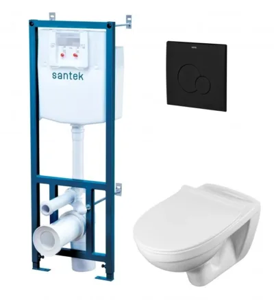 Инсталляция с унитазом Santek Бореаль ПЭК
