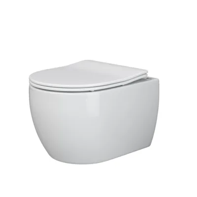Подвесной безободковый унитаз Ceramicanova Play CN3001 Rimless