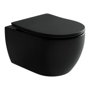 Подвесной безободковый унитаз Ceramicanova Play CN3001MB Rimless