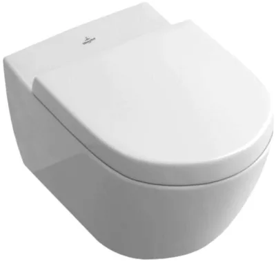 Подвесной безободковый унитаз Villeroy&Boch Subway 2.0 5614 R001
