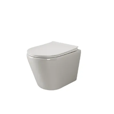 Подвесной унитаз Ceramicanova HighLight Rimless CN1804 с ультра-тонким сиденьем SoftClose