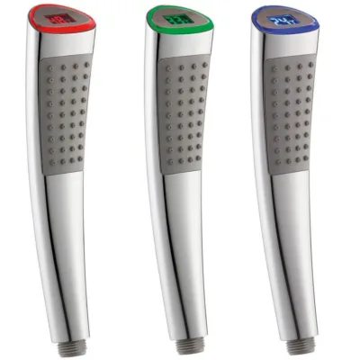 Ручной душ BelBagno BB-D1LED-CRM с цифровым индикатором температуры