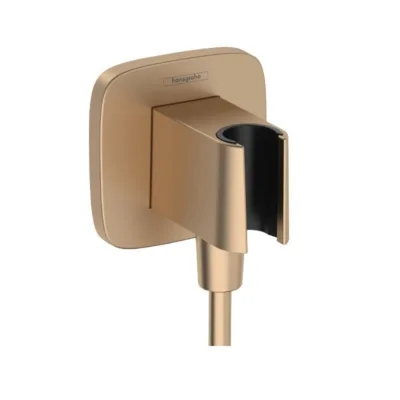 Шланговое подключение Hansgrohe Fixfit Q 26887140 с держателем