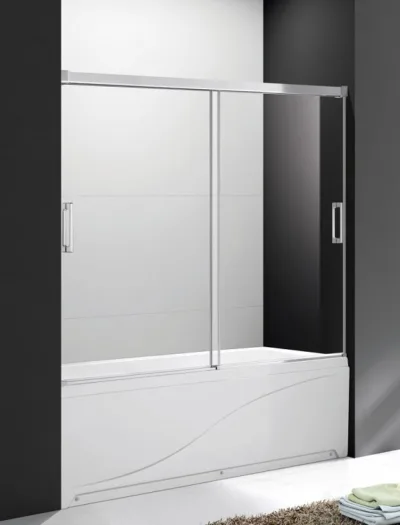 Шторка на ванну Cezares Tandem-soft TANDEM-SOFT-VF-2-200/145-C/P-Cr-IV