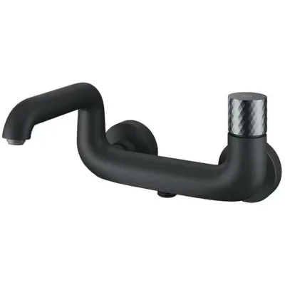 Смеситель для ванны и душа Iddis Twist TWIBLBTi02WA