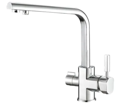 Смеситель Zorg Steel Hammer SH 909 CR для кухни под фильтр