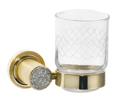 Стакан для зубных щеток Boheme Royal Cristal 10924-G