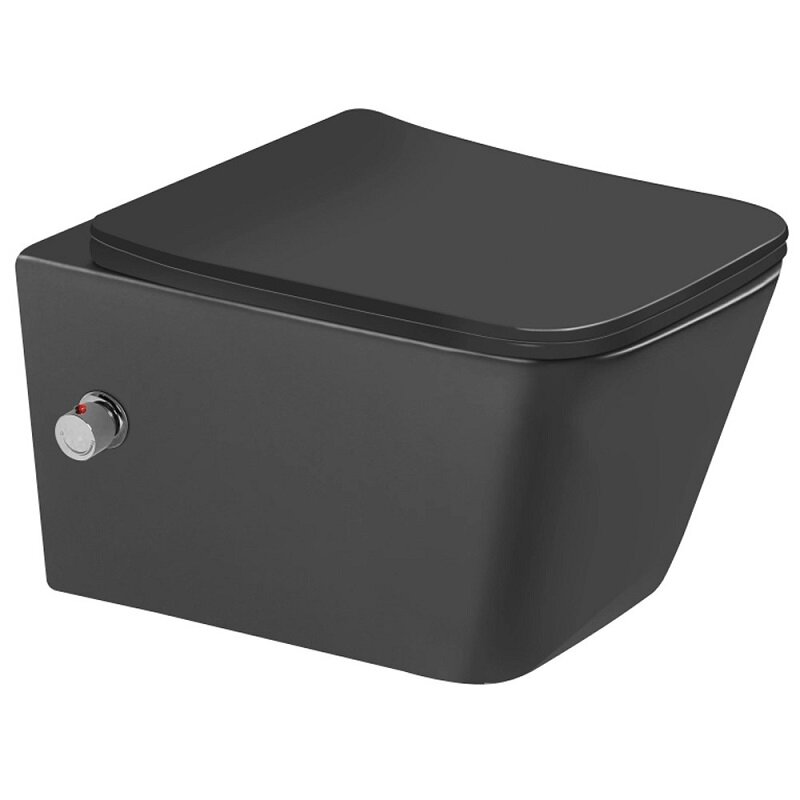 Унитаз подвесной SantiLine SL-5004MB-BD Унитаз подвесной SantiLine SL-5004MB-BD