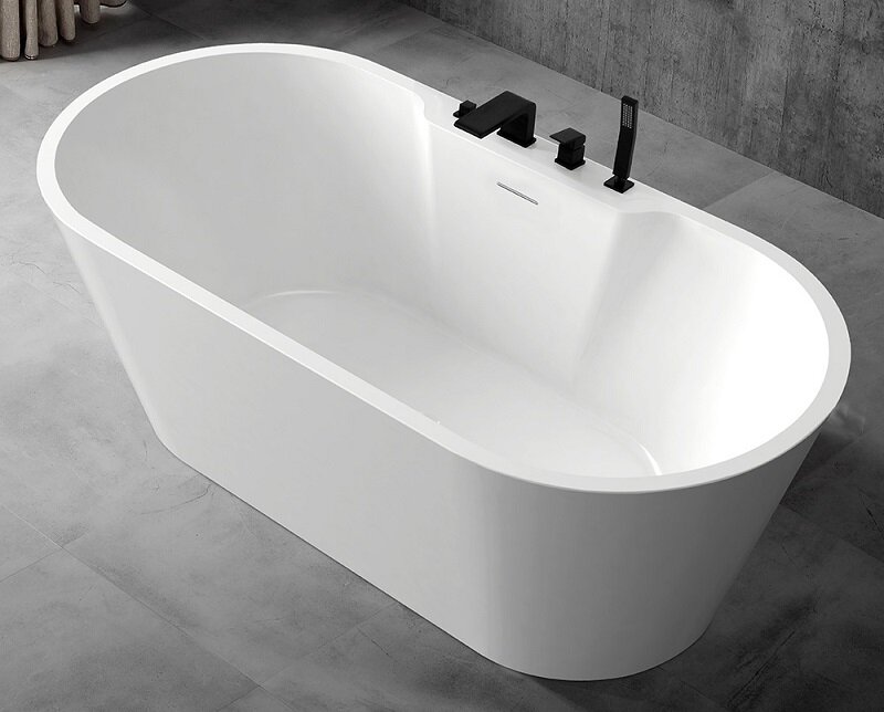 Ванна акриловая Abber 160 х 80 x 60 см