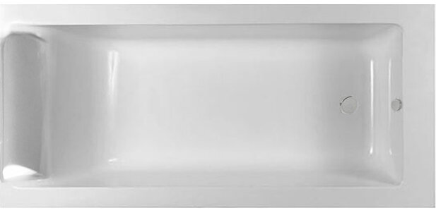 Ванна из искусственного камня Marmo Bagno Ницца 180 x 80 см MB-NP180-80 с подголовником