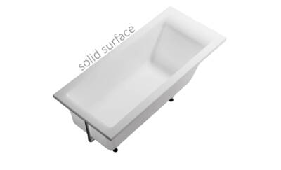 Ванна Астраформ НЕЙТ 170*80 SOLID с щелевым переливом, донный клапан белый матовый 01010051+08010054